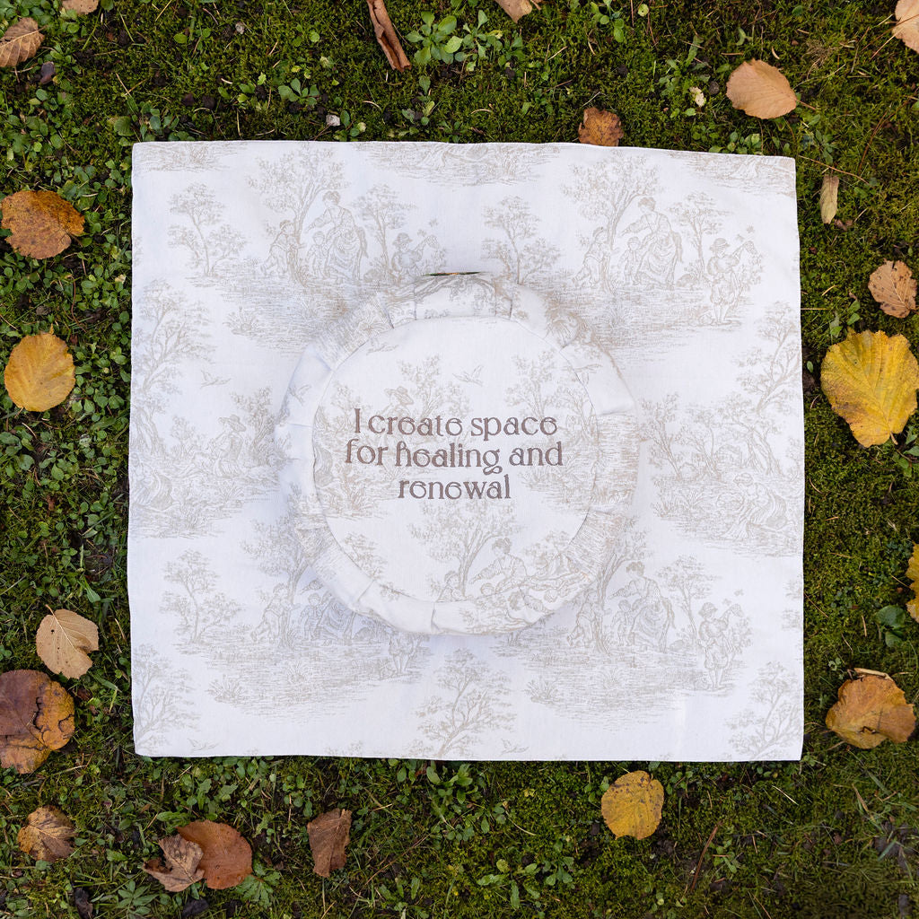 Tappetino da meditazione Zabuton | Champagne